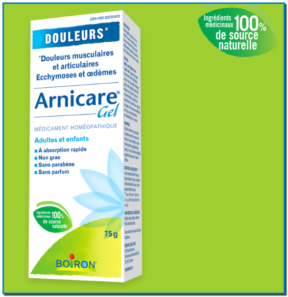 Arnicare® Gel soulage les douleurs musculaires et articulaires et soigne les bleus et les bosses à absorption rapide Non gras Sans parabène Sans parfum