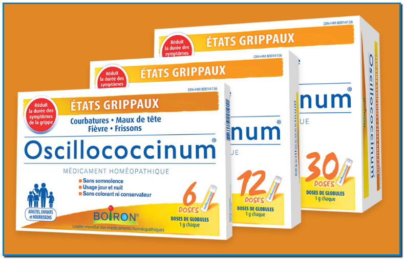 Oscillococcinum® est un médicament homéopathique pour le soulagement des états grippaux : courbatures, maux de tête, fièvre et frissons. Adultes, enfants et nourrissons Sans somnolence Usage jour et nuit Sans colorant ni conservateur