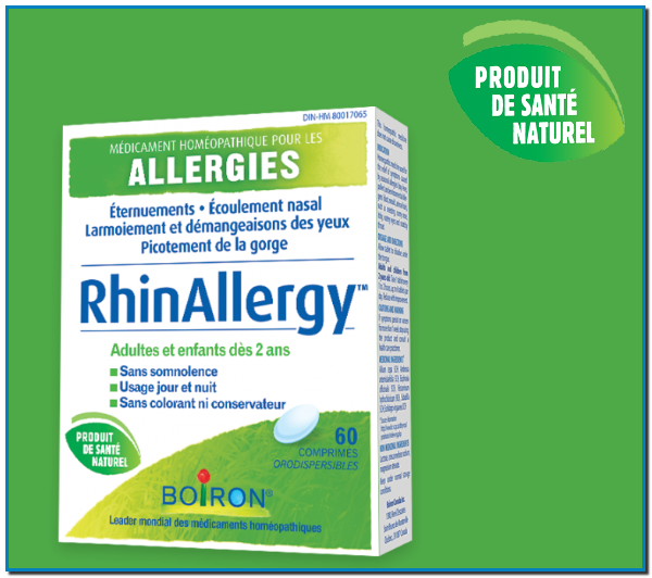 Acheter RhinAllergy® Farmacia de les Pistes pour le soulagement des symptômes liés aux allergies Sans somnolence Usage jour et nuit Sans colorant ni conservateur