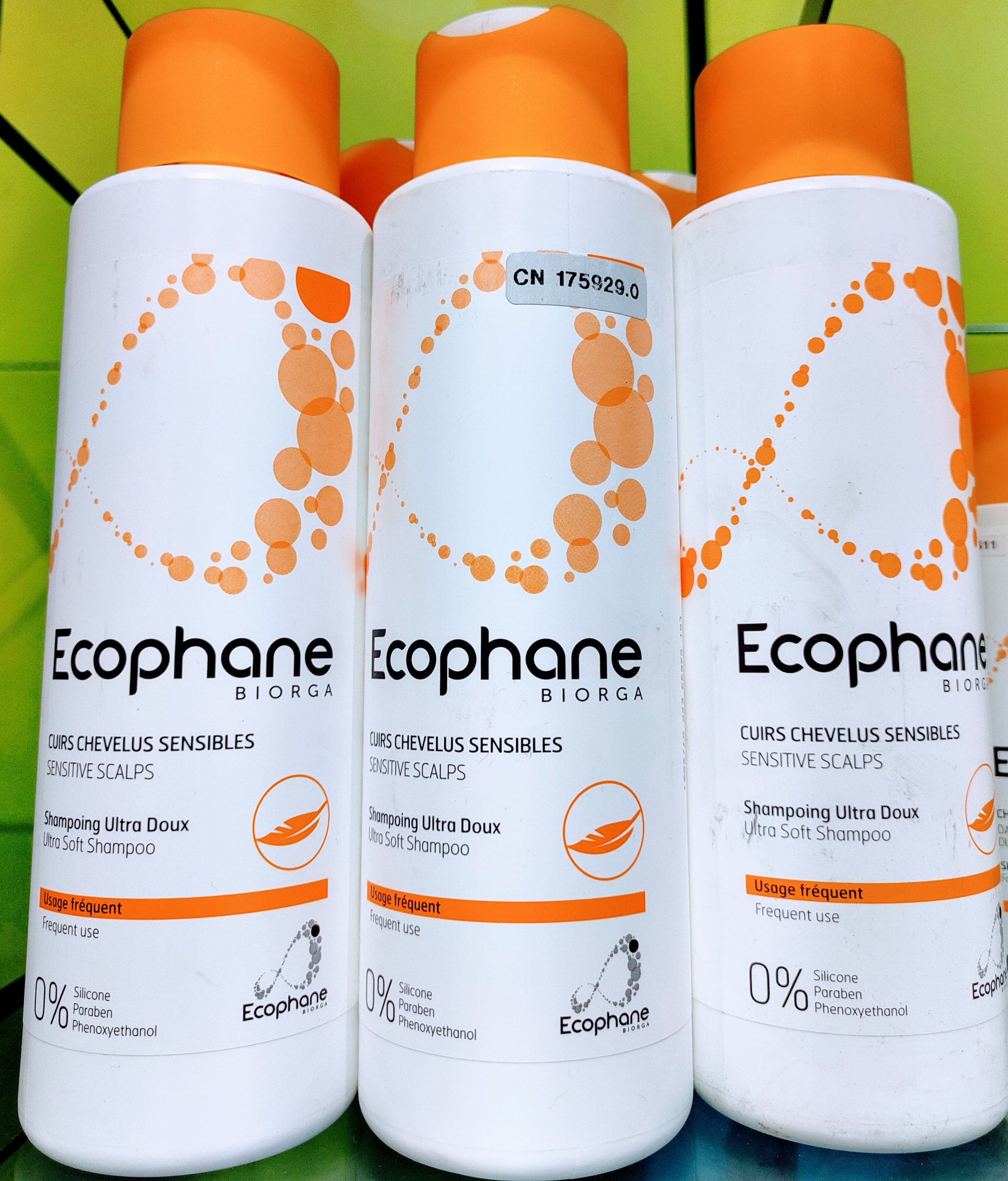 Ecophane Shampooing ultra-doux de BIORGA discount, le shampooing très doux destiné à toute la famille dans votre parapharmacie de les Pistes en Andorre